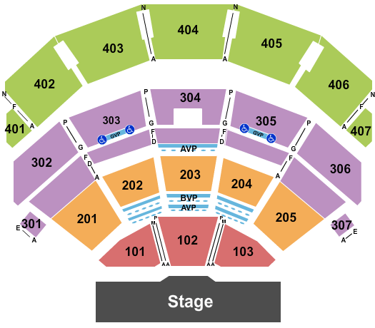 Dolby Live Mariah Carey Seating Chart